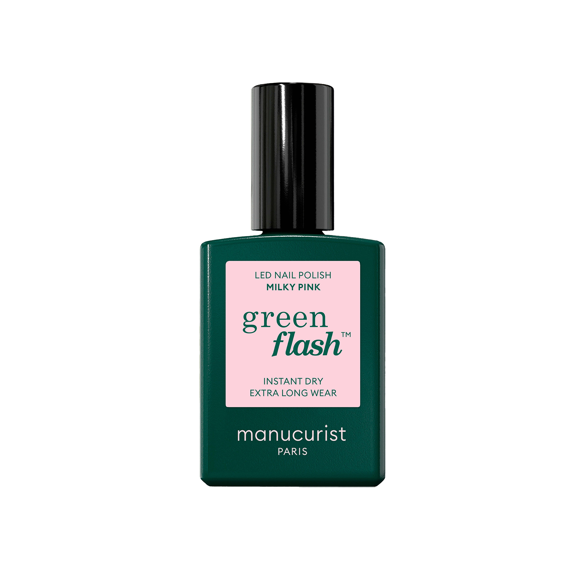 Manucurist Green Flash LED lak na nehty č. 159 MILKY PINK