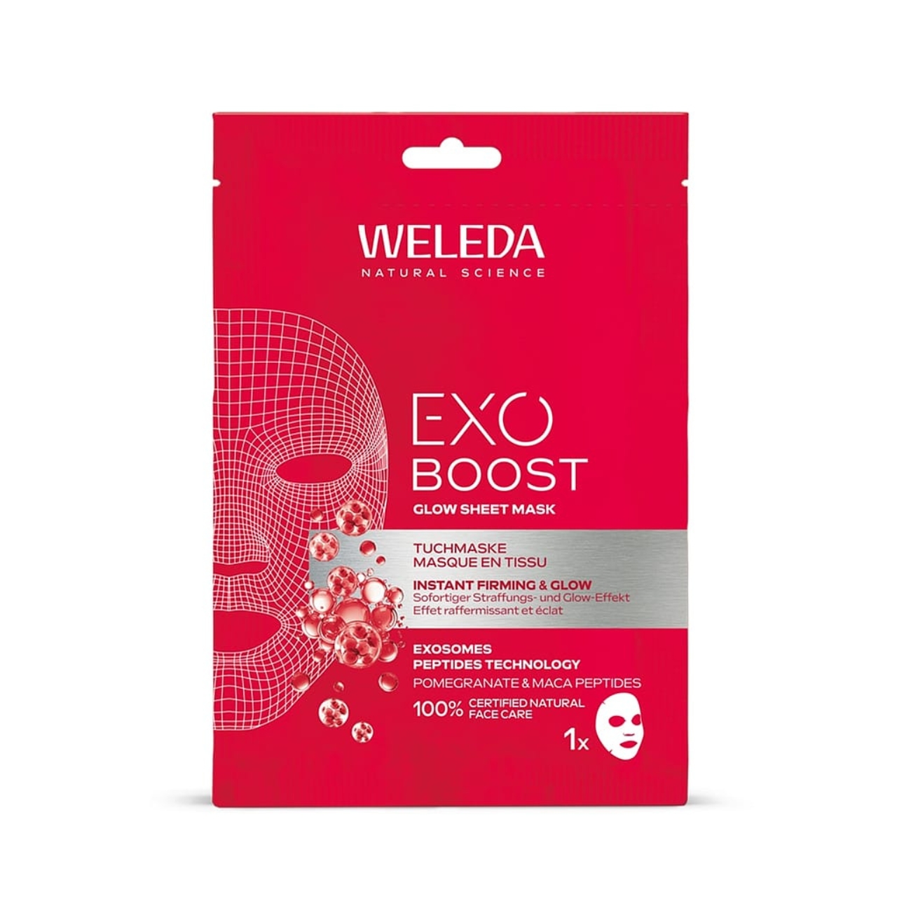 Weleda Exo Boost Zpevňující maska Granátové jablko
