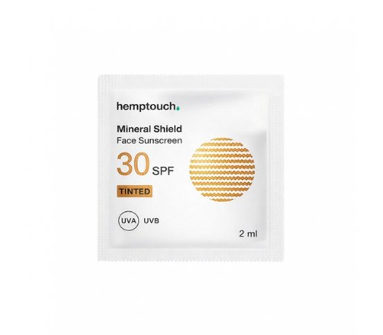 HEMPTOUCH VZOREK Opalovací krém tónovaný na obličej SPF 30